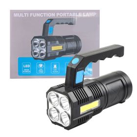 990000LM Handheld LED Flashlight USB Rechargeable Waterproof 4-Modes Searchlight