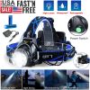 Super Bright 9900000LM Rechargeable Headlamp LED Headlight Head Torch Flashlight