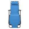 [Same Model Code: 75407956]Folding Chaise Lounge Chair for Outdoor, 2-in-1 Portable Tanning Chair with Pillow