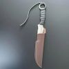 1pc Beautiful Arc-shaped Straight Knife, Made Of High-quality Steel. It Is Suitable For Various Scenarios Such As Outdoor Activities, Handicrafts