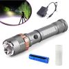 350000000 Lumen Super Bright LED Tactical Flashlight Rechargeable LED Work Light