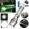 350000000 Lumen Super Bright LED Tactical Flashlight Rechargeable LED Work Light