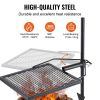 Swivel Campfire Grill, Fire Pit Grill Grate over Fire Pits, Heavy Duty Steel Grill Grates, 360Â° Adjustable Open Fire Outdoor Cooking Equipment