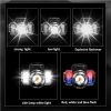 Super Bright LED Headlamp Flashlight USB Rechargeable Headlight Waterproof Lamp